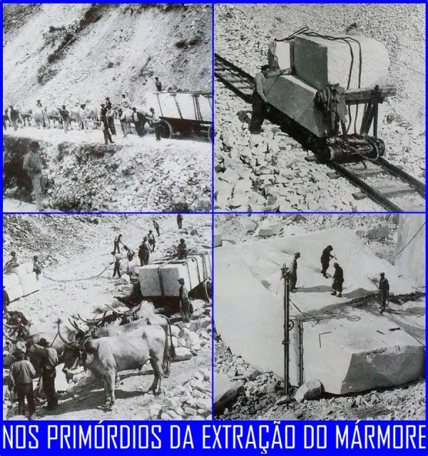 Jazidas no passado