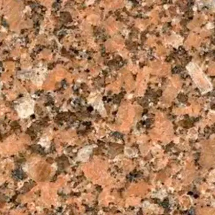 Amostra de granito Marrom São Paulo