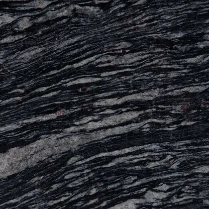 Amostra de granito Preto Indiano
