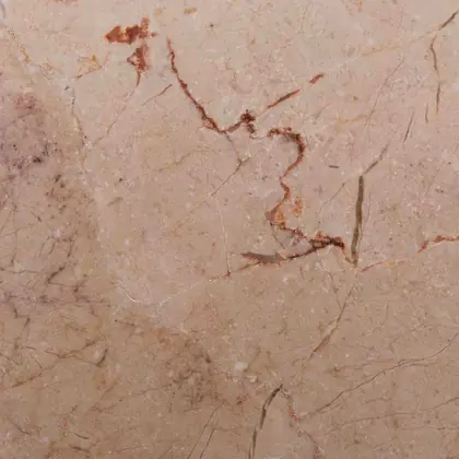 Amostra de mármore importado Crema Royal