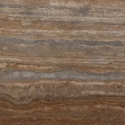 Amostra de mármore importado Travertino Silver